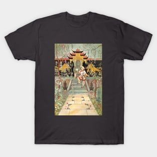 Aladdin took the Lamp from the Niche in Arabian Nights T-Shirt